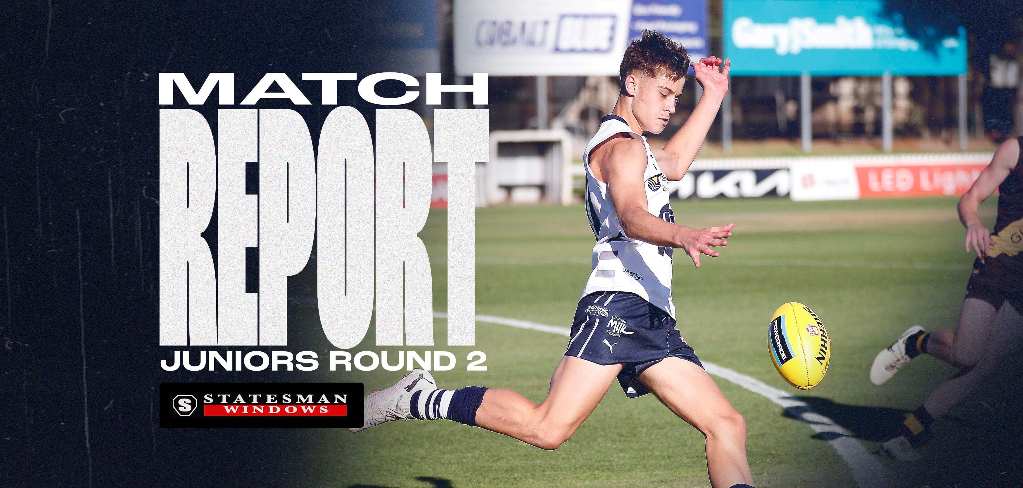 Statesman Windows Match Report: Juniors Round 2 v Glenelg Statesman Windows Match Report: Juniors Round 2 v Glenelg